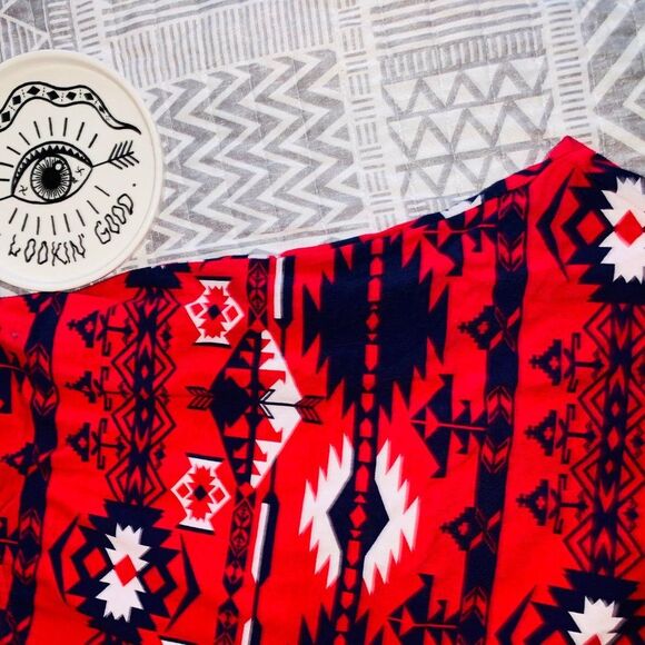 Sierra - Western Print Leggings - Picture 2 of 2